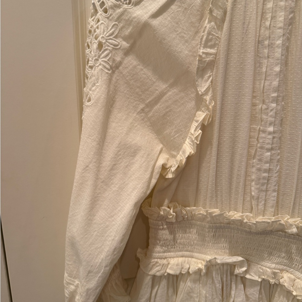 Cleobella Cream Ruffle Dress - Picture 11 of 11